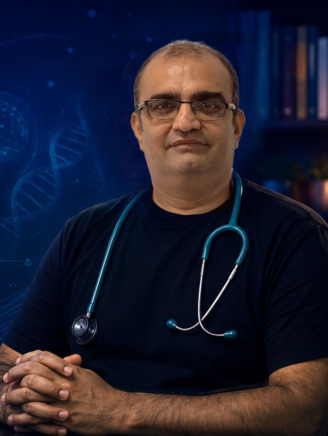 Dr. Chirag Jain, MBBS, researcher in Onco-Anxiology and cancer anxiety