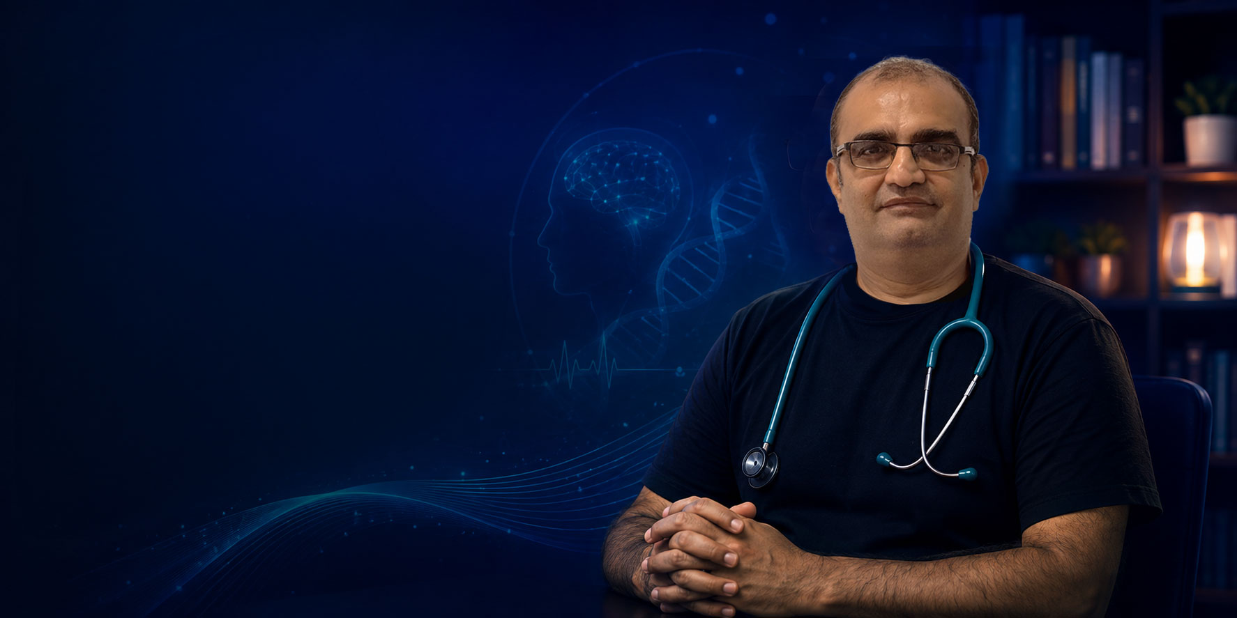Dr. Chirag Jain, MBBS, researcher in Onco-Anxiology and cancer anxiety